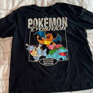 Hybrid Apparel Black Pokémon Graphic Tee